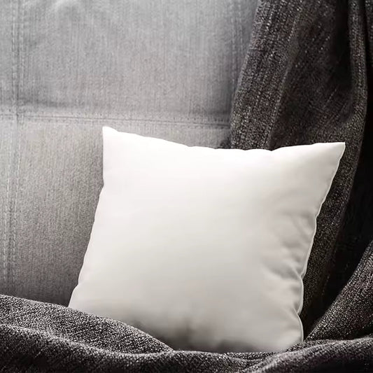 White Throw Pillow Insert Square Bed Couch Sofa Bedroom Pillow